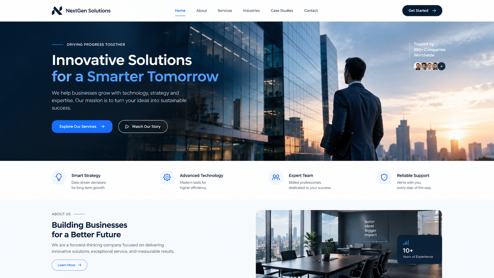 Corporate Company Website